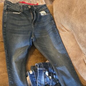 Vintage Blue Skinny Jeans